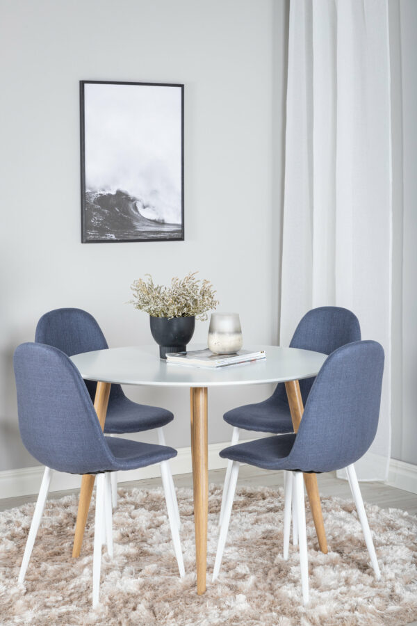 Matgrupp Plaza med stolarna Polar