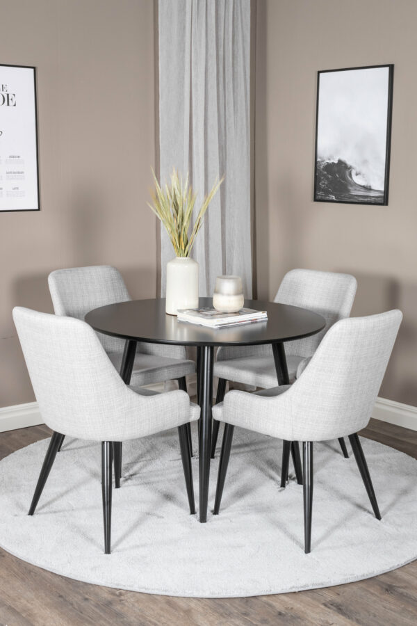 Matgrupp Plaza med stolarna Plaza