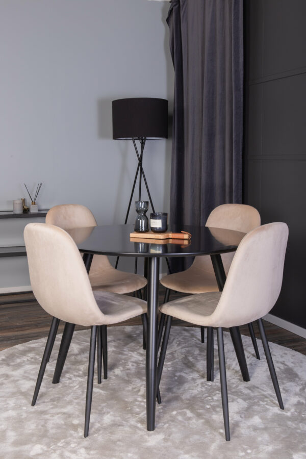 Matgrupp Plaza med stolarna Polar