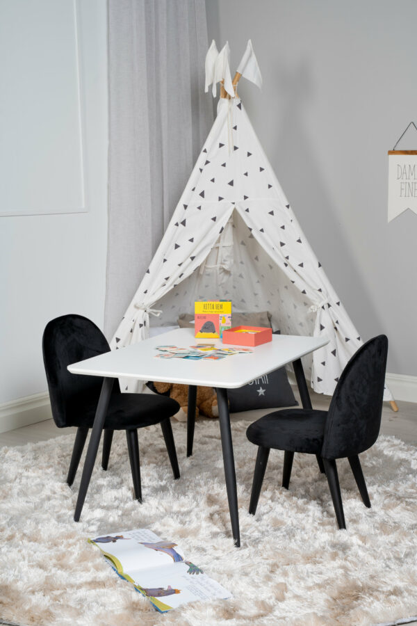 Matgrupp Polar med stolarna Velvet