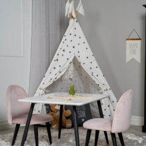 Matgrupp Polar med stolarna Velvet