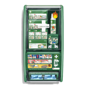 Detectable Plasters First Aid & Burn Station