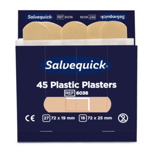 Plastic Plasters 45 pcs 6 Refill