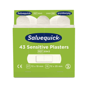 Sensitive Plasters 43 pcs 6 Refill