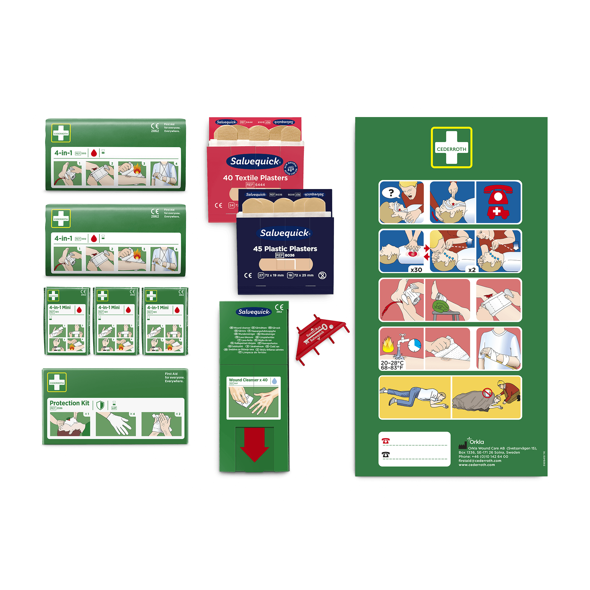 First Aid Pack Refill