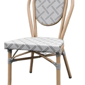 Stol Paris I grå textilene