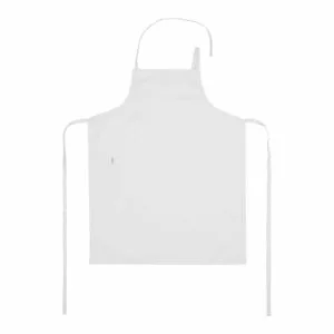 Bröstförkläde Vit