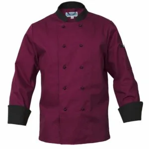 Kockrock Vinröd/Svart krage (Utgående modell)