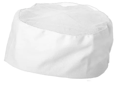 Kockmössa vit med nät
