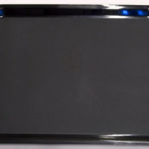 Bricka plast, svart. 25 st