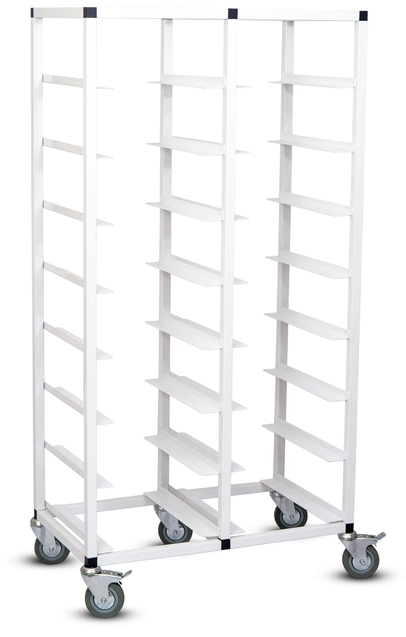 Brickvagn dubbel, 330x430 mm, vit