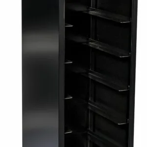 Brickvagn för 8st 330x430, svart, svart rygg o sidor