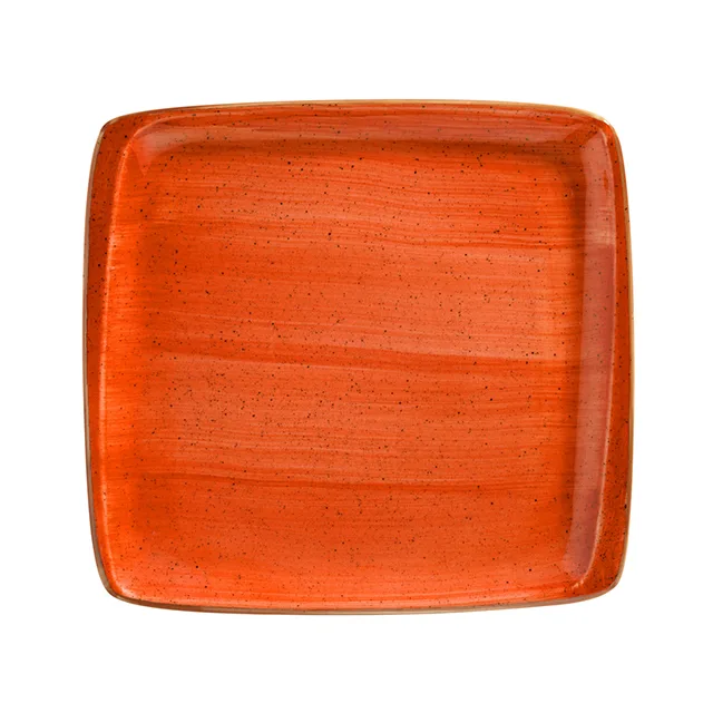 BONNA TERRACOTTA REKT TALLRIK 27X25CM