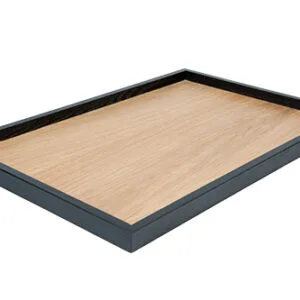 Serveringsbricka(Linolja/Svart)