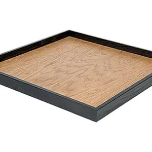 Serveringsbricka(Linolja/Svart)