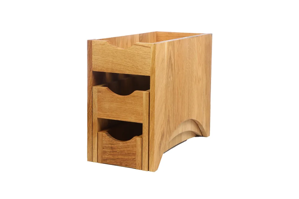 3- facks displaystativ liten (Linolja)