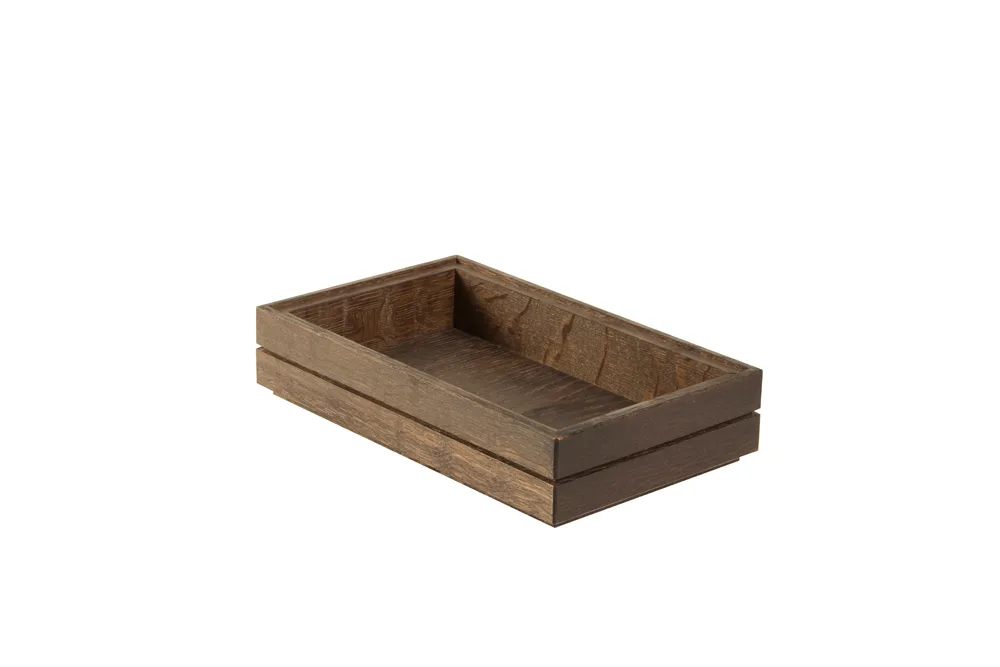 Stapelbar Låda GN1/4 (Svart Havana)