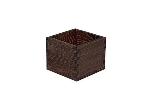 Liten kub för bestick(Svart Havana)