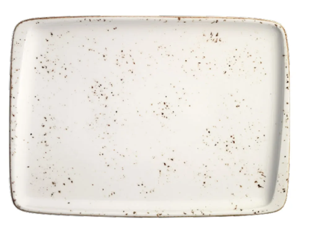 BONNA GRAIN REKT. TALLRIK 23X16CM