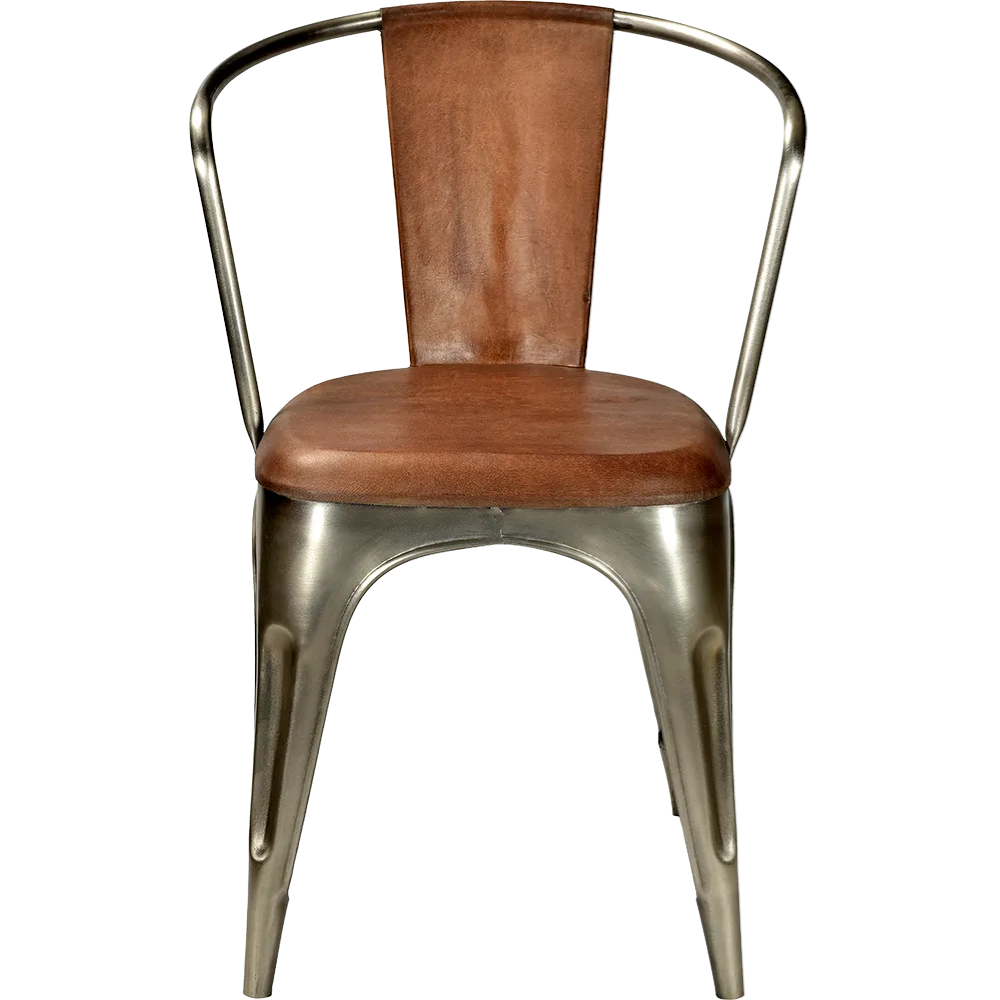 Living Chair - svart och brun (4-pack)