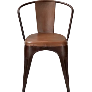 Living Chair - rostig och brun (4-pack)