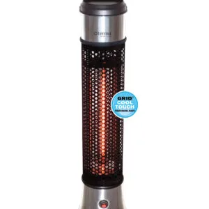 Värmare Cortina sprider värmen 360