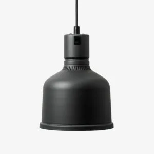 Värmelampa Focus MS Fast Kabel Svart