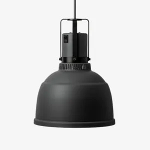 Värmelampa Focus RO Fast Kabel Svart