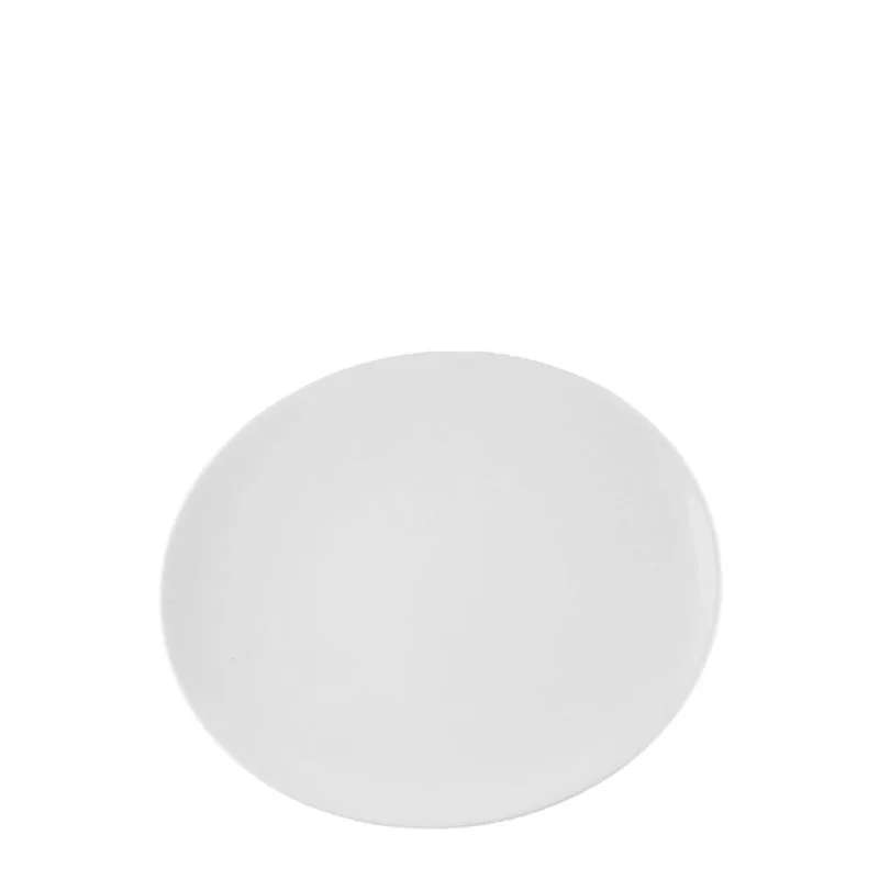 Tallrik oval 30x25cm Loos