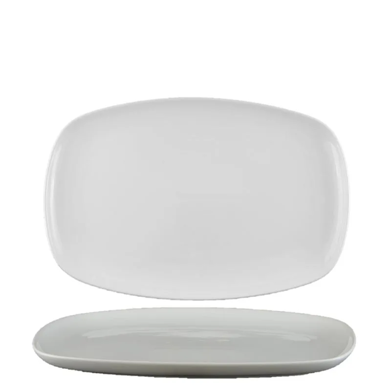 Flat tallrik 35x23 cm 12-pack