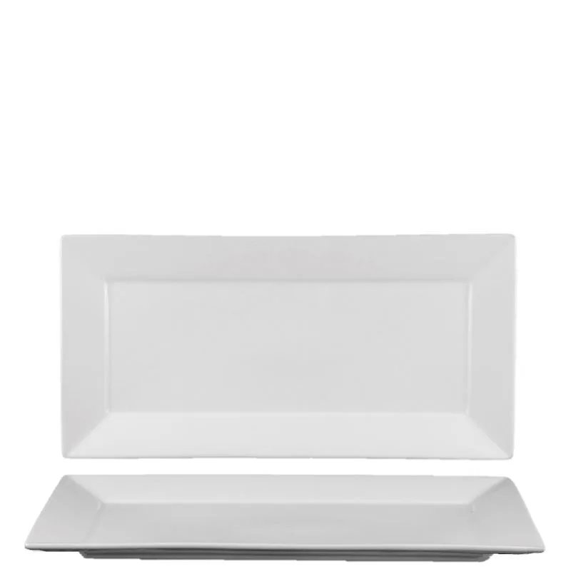 Rektangulär tallrik 36x18 cm 12-pack