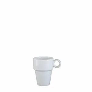 Mugg 20 cl, stapelbar, med öra Hel