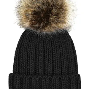 Infant/Junior Fur Pom Pom Chunky Beanie (Dessa säljs minimum 3st)