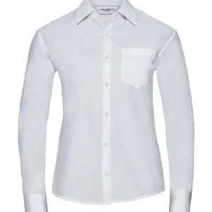 Ladies` Cotton Poplin Shirt LS