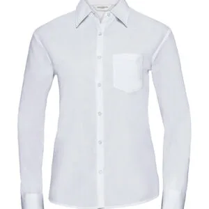 Ladies` LS Poplin Shirt