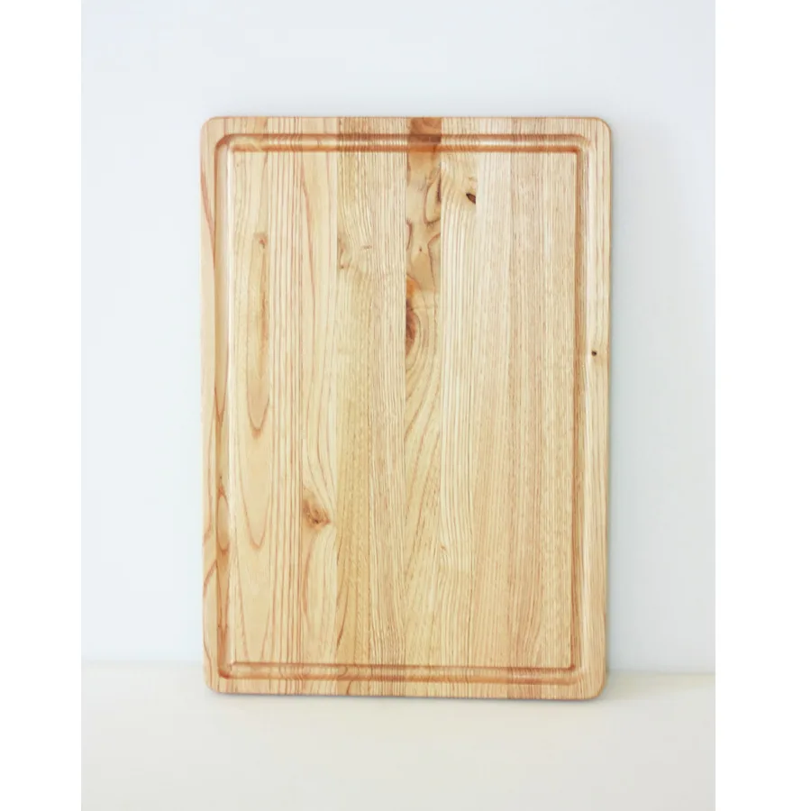 Serveringsbräda kastanj 38×28 med ränna