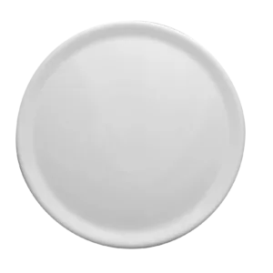 Pizzatallrik rund vit 33cm