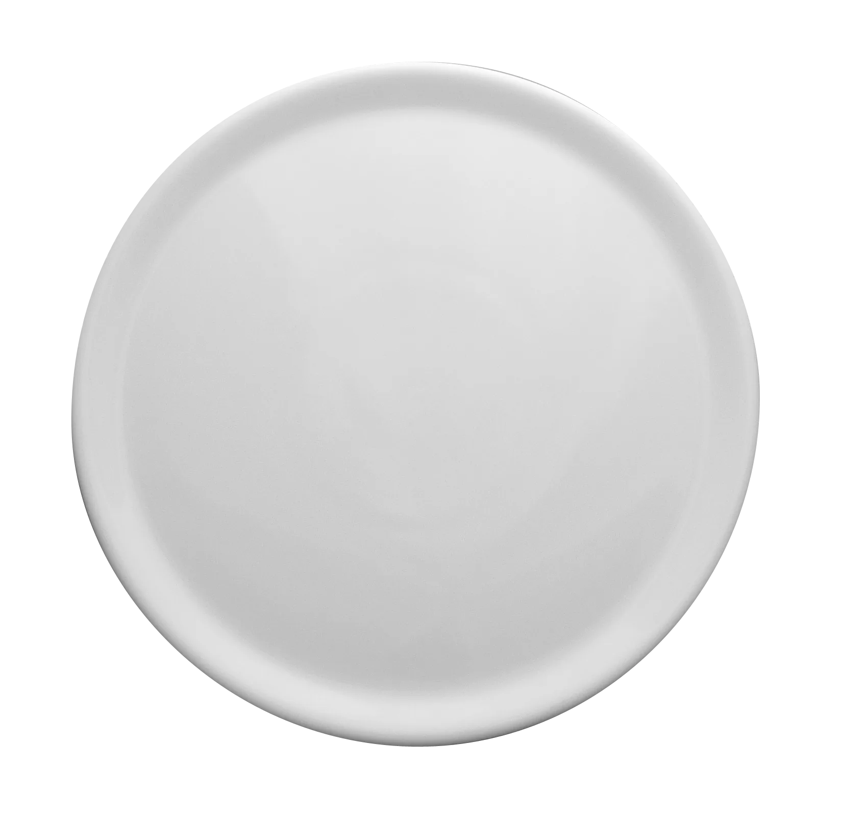 Pizzatallrik rund vit 33cm