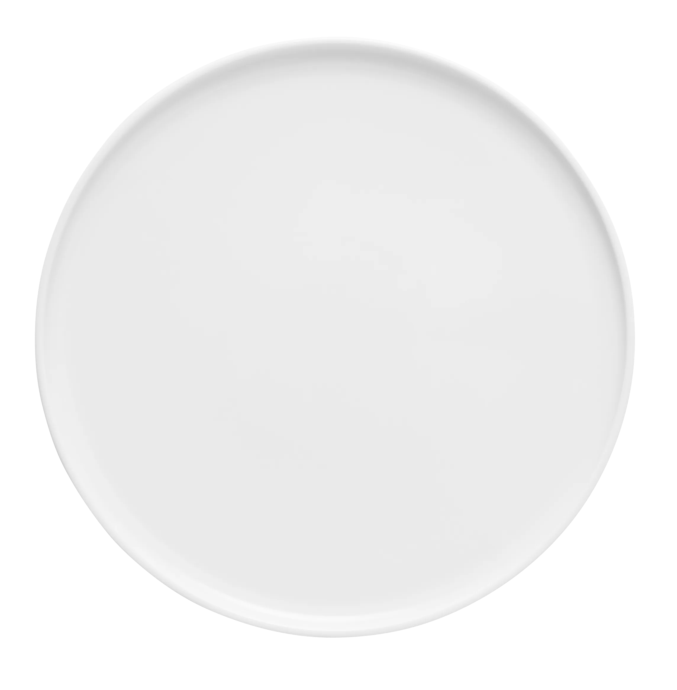 Tallrik rund vit 26cm