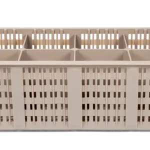 Bestickslåda 43x21 cm Beige