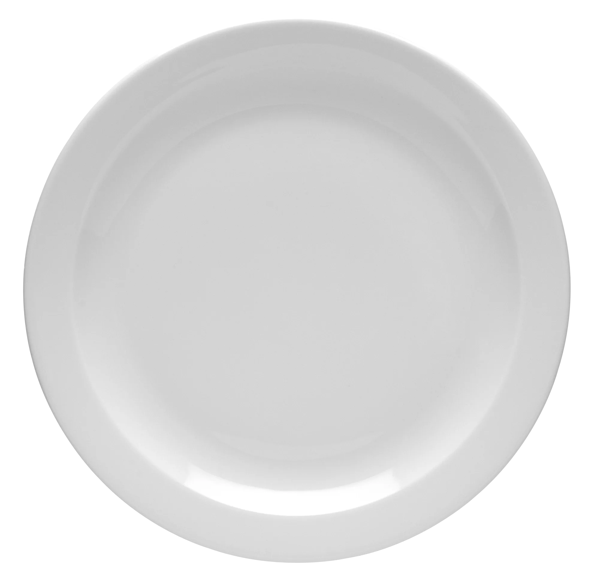 Tallrik rund vit 20cm