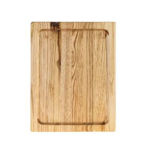 Serveringstallrik kastanj 20×15