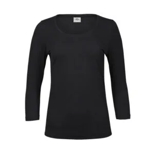 Ladies 3/4 Sleeve Stretch Tee