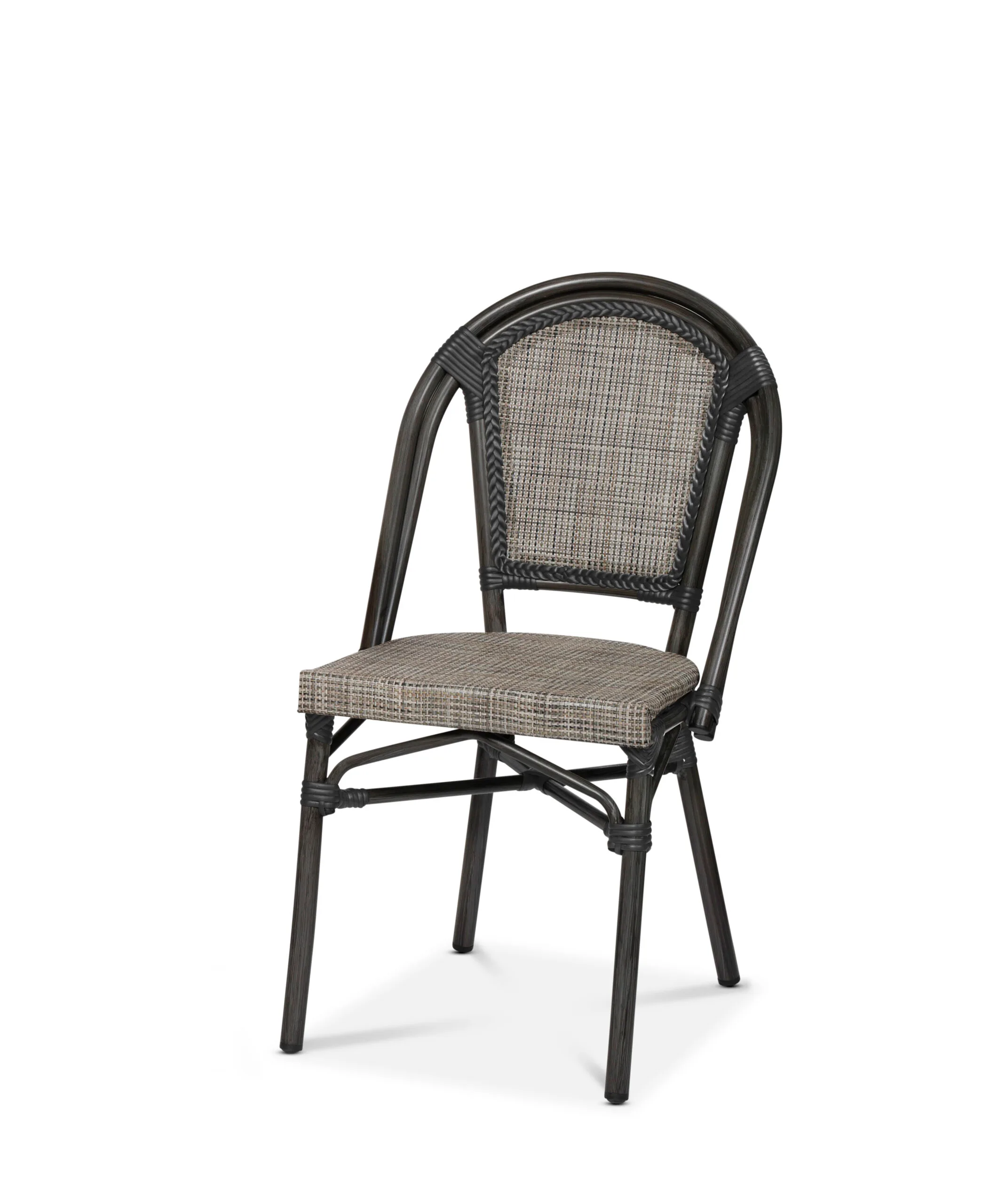 Paris stol, khaki melerat