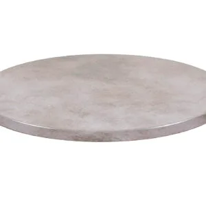 Bordsskiva Ø 60cm, Zinc
