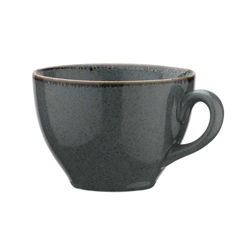 Kaffekopp 22cl gråblå